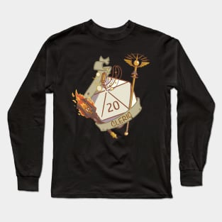 Dnd Cleric D20 Long Sleeve T-Shirt